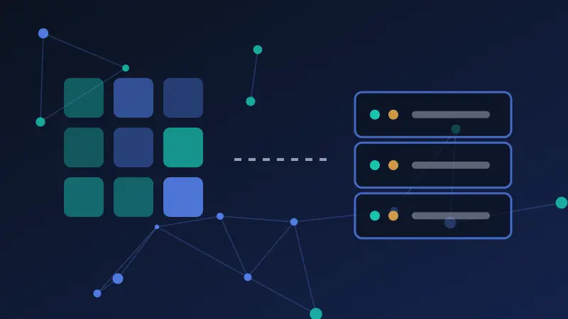 Abstract illustration matching operator profiles to casino platform and game aggregator options